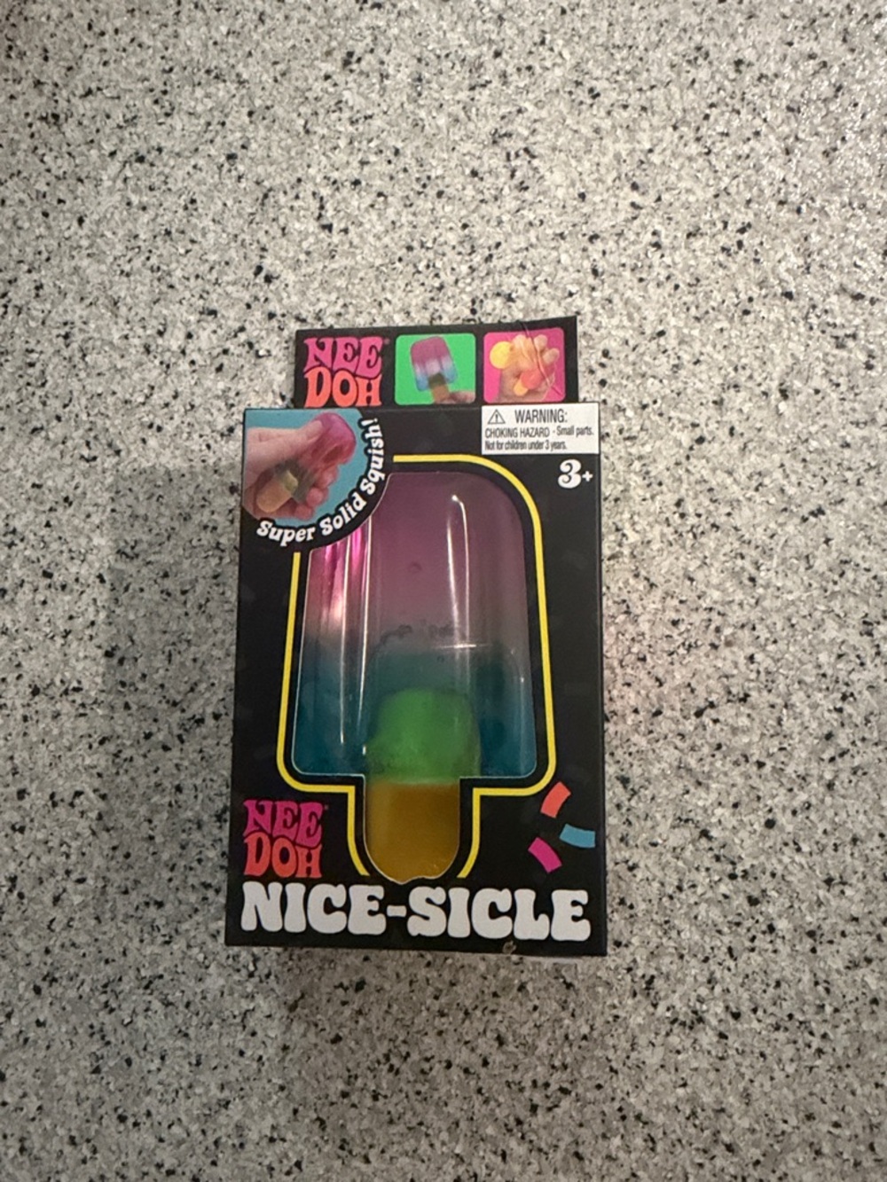 Nice-Sicle Popsicle Toy - pink and blue